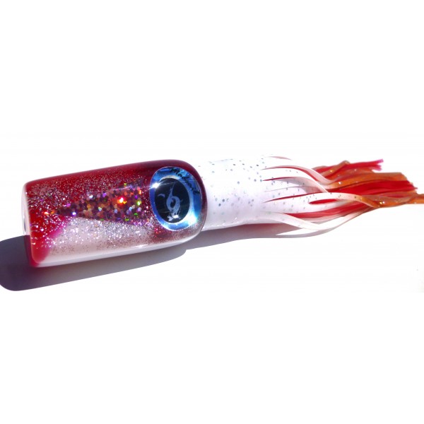 Leurre De Traîne Poulpe 17 Cm - Pour Pêche Profonde Mer/rivière, Bar, Truite, Silure, Thon, Résine, Hameçon 8/0